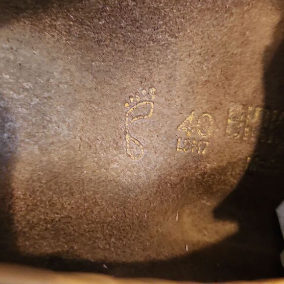 Birkenstock Bodega Woven Leather Laced Shoes L9 M7 - Picture 8 of 10